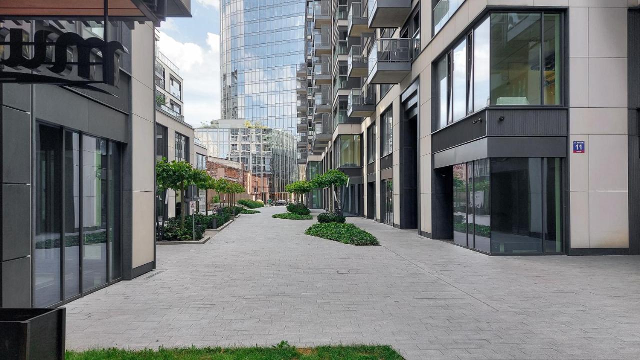 Luxury Apartments On Grzybowska Street In Варшава Екстериор снимка
